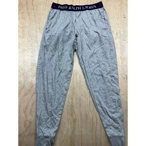 Polo Ralph Lauren Pajama Pants Men’s M Gray Cotton Sleepwear Lounge Sport